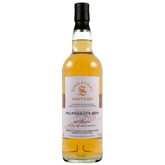 100 Proof Miltonduff Signatory