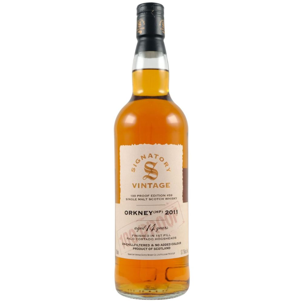 100 Proof Orkney #59 Palo Cortado Signatory