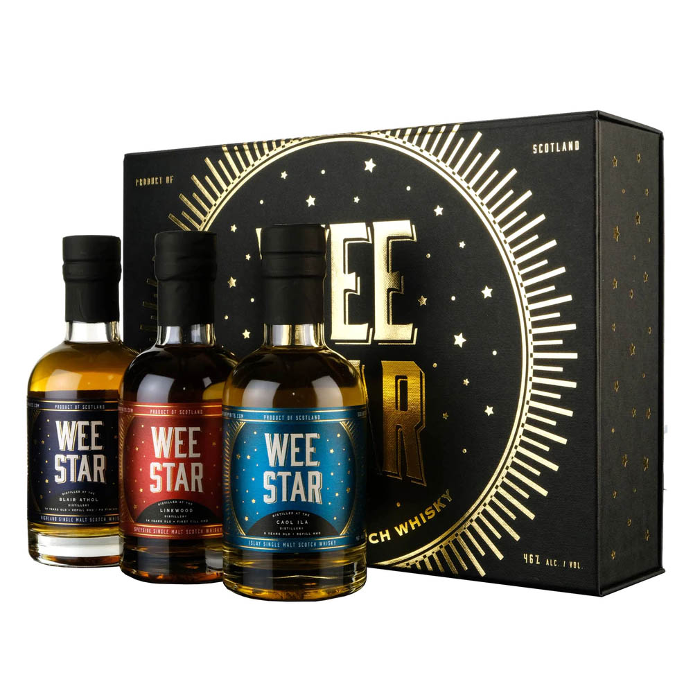 North Star Spirits The Wee Star Pack (3 x 200ml)