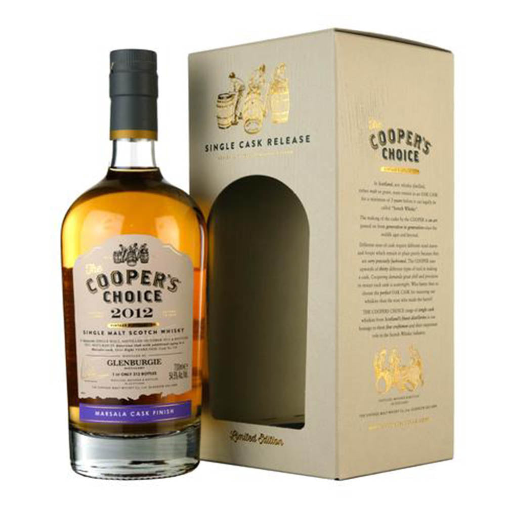 The Cooper’s Choice Glenburgie 8 Year Old 2012 Marsala Finish