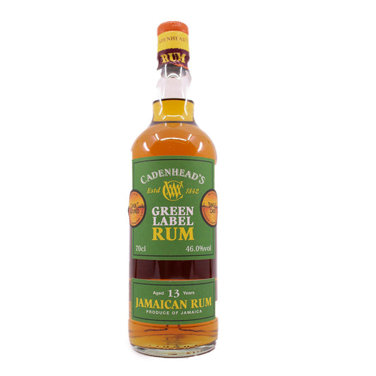 Jamaica Rum 13 Years Old -Cadenhead’s Green Label-Single Cask