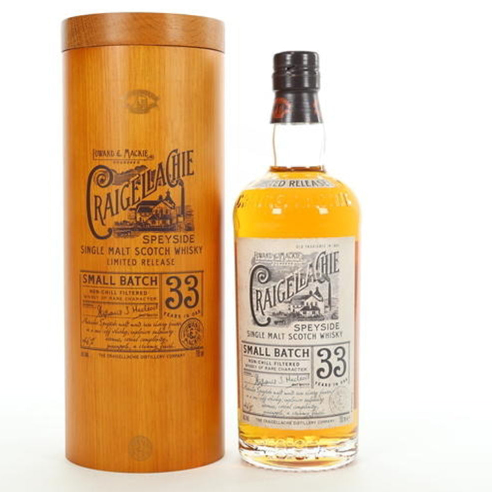 Craigellachie Limited Release Small Batch 33 Year Old