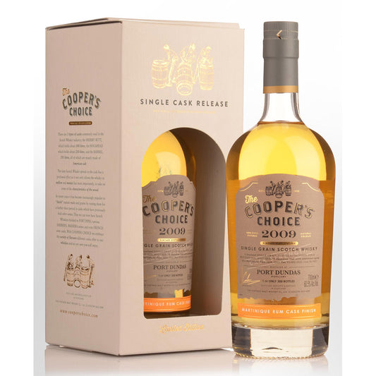 The Cooper’s Choice Port Dundas 10 Year Old Cask Strength Single Grain