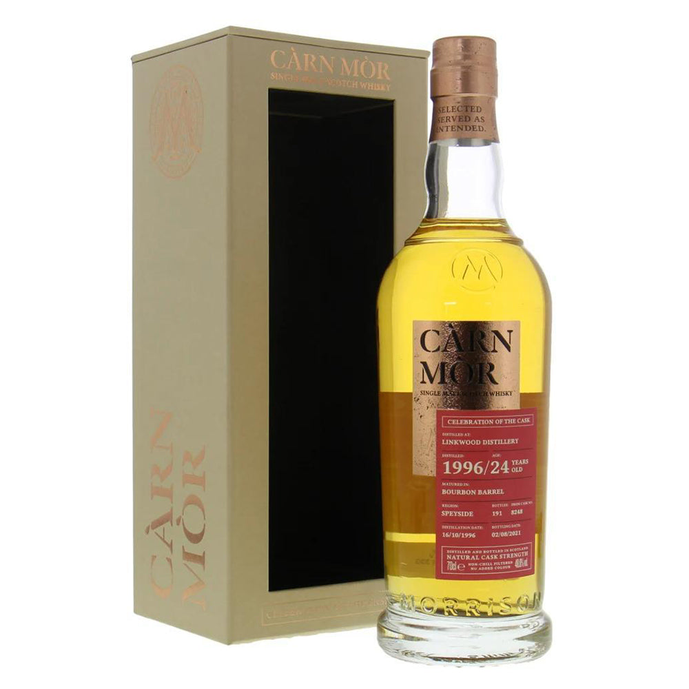 Linkwood 24 Year Old 1996 Celebration of the Cask (Carn Mor)(48.6%)