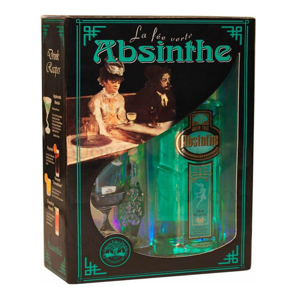 Absinthe Strong Gift Set with Ritual Spoon/Glass