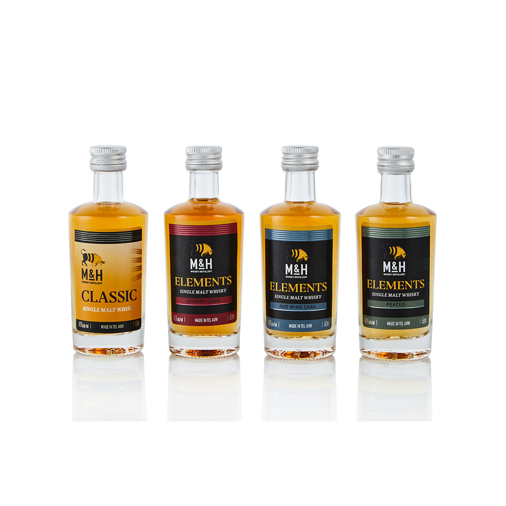 M&H Distillery Tasting Kit - 4 x 50 ml