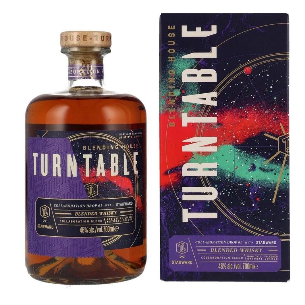 Turntable Spirits Starward Collab Whisky