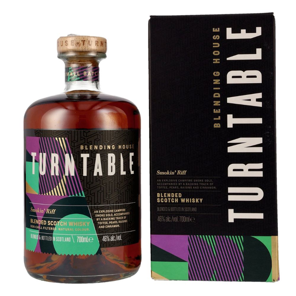 Turntable Spirits Smokin' Riff Whisky – Craft Cellars LTD