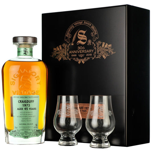Craigduff 1973 45 Year Old Signatory 30th Anniversary
