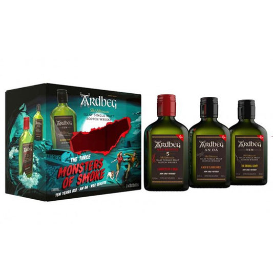 Ardbeg – Monsters of Smoke Gift Pack (200 ml x 3 )