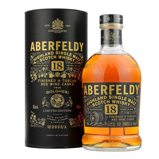 Aberfeldy 18 Years Bolgheri Tuscan Finish