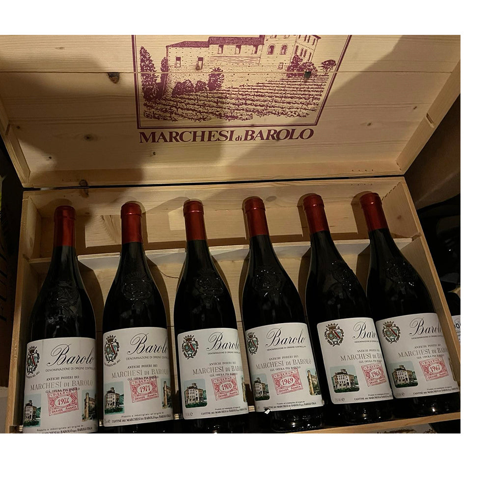 Marchesi de Barolo Vintage Vertical 6 Pack