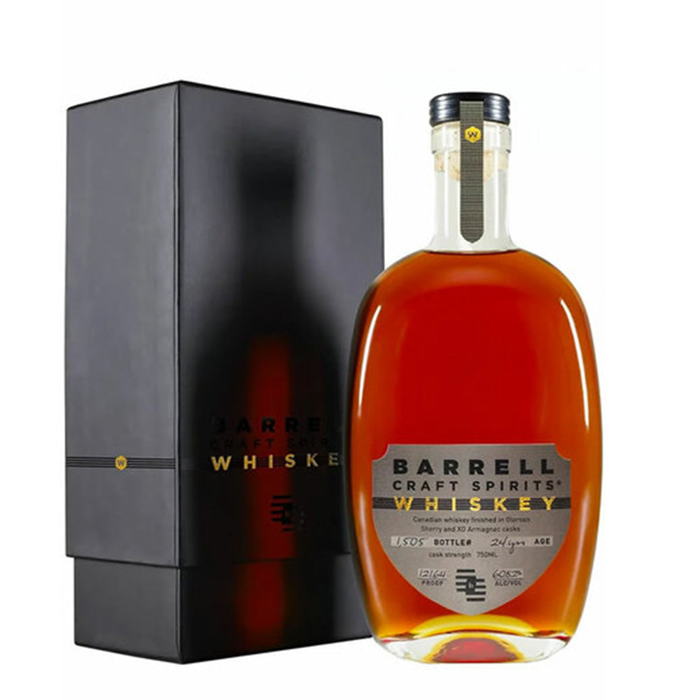 Barrell Craft Spirits Gray Label Canadian Whiskey 24 Year Old