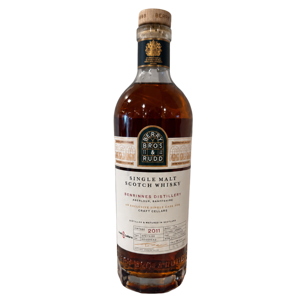 Berry Bros & Rudd BENRINNES 2011 15 Year Old Oloroso Sherry Single Cask Craft Exclusive