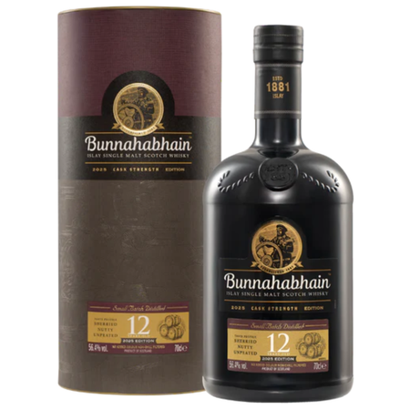 Bunnahabhain 12年 シングルモルトウイスキー 700ml Bunnahabhain12CaskStrength2025