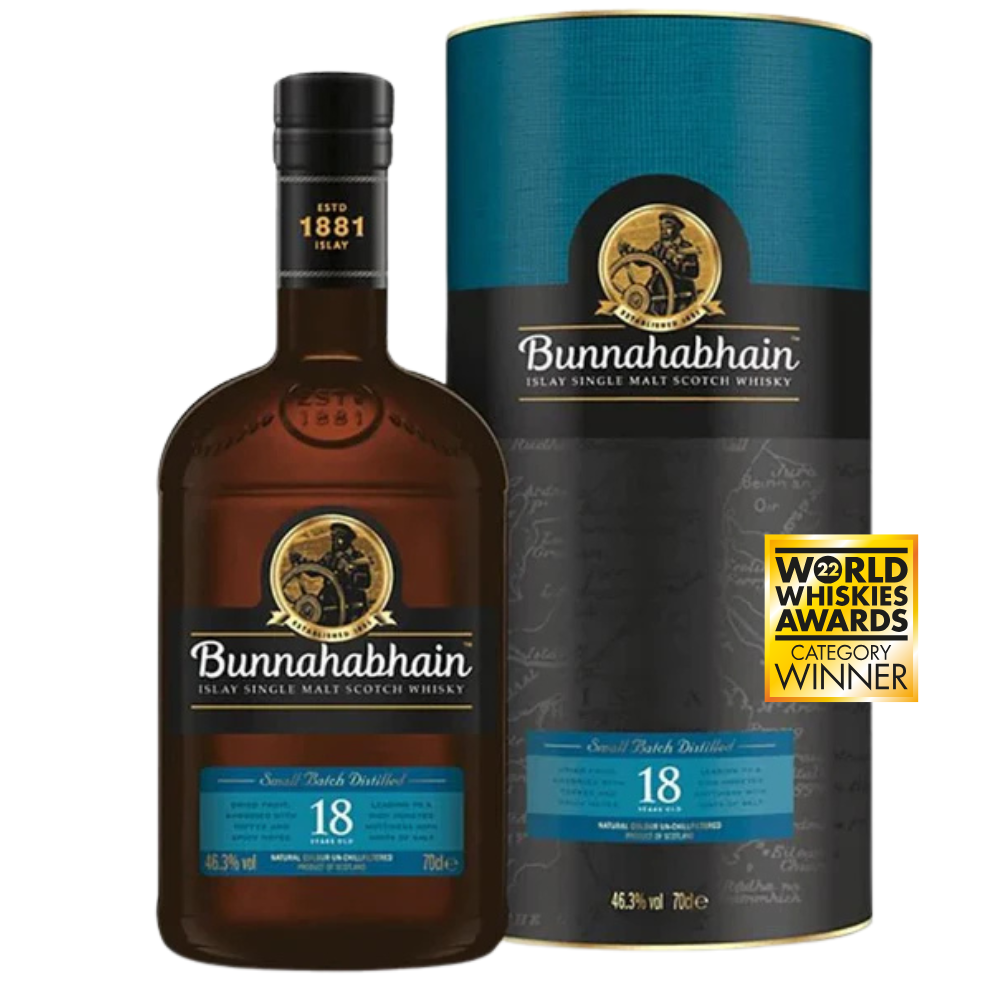 Bunnahabhain 18 Year Old Single Malt Scotch