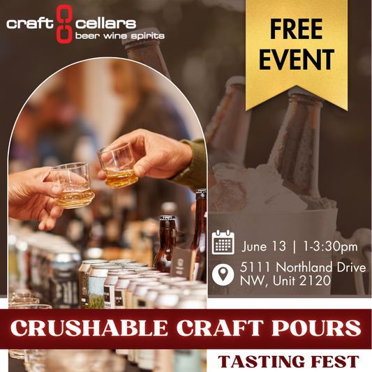 Complimentary Crushable Craft Pours Tasting Festival
