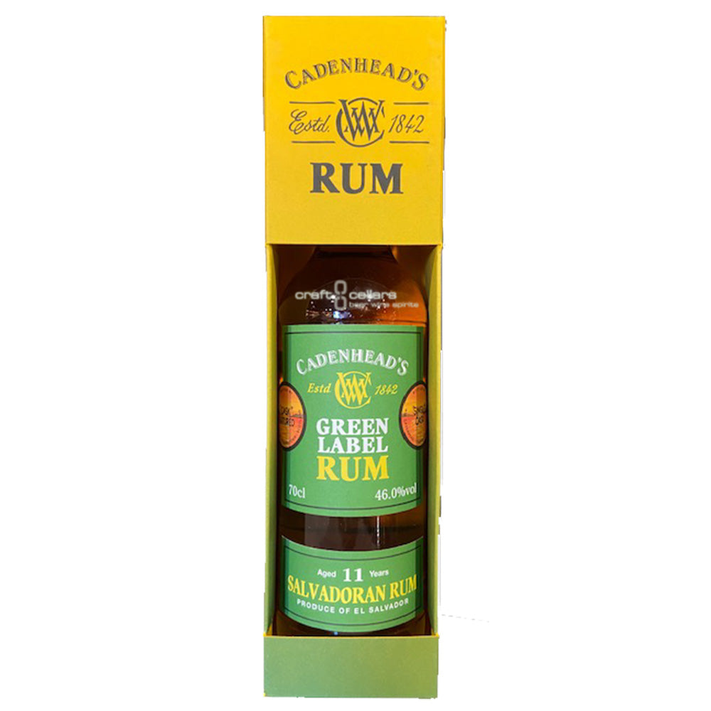 CADENHEAD GREEN LABEL RUM 11 YO