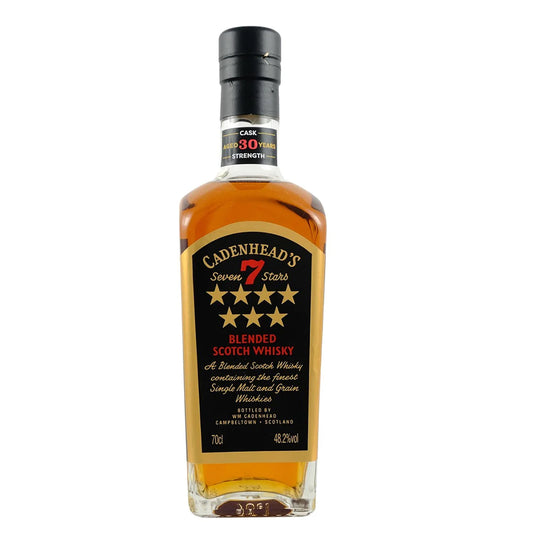 Cadenhead’s 7 Stars 30 Year Old Blended Malt Scotch Whisky