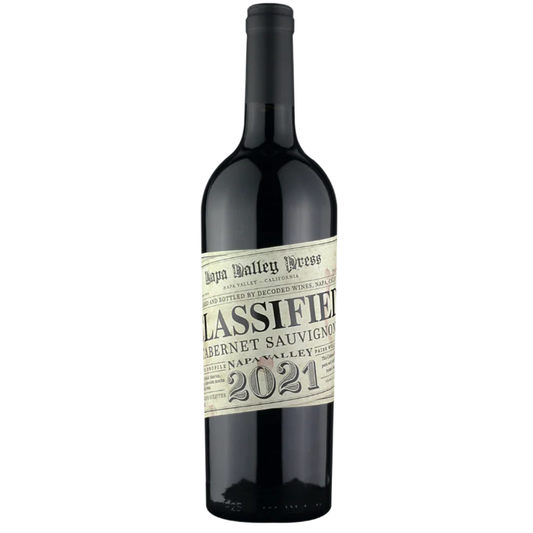 Classified 2021 Napa Valley Cabernet Sauvignon