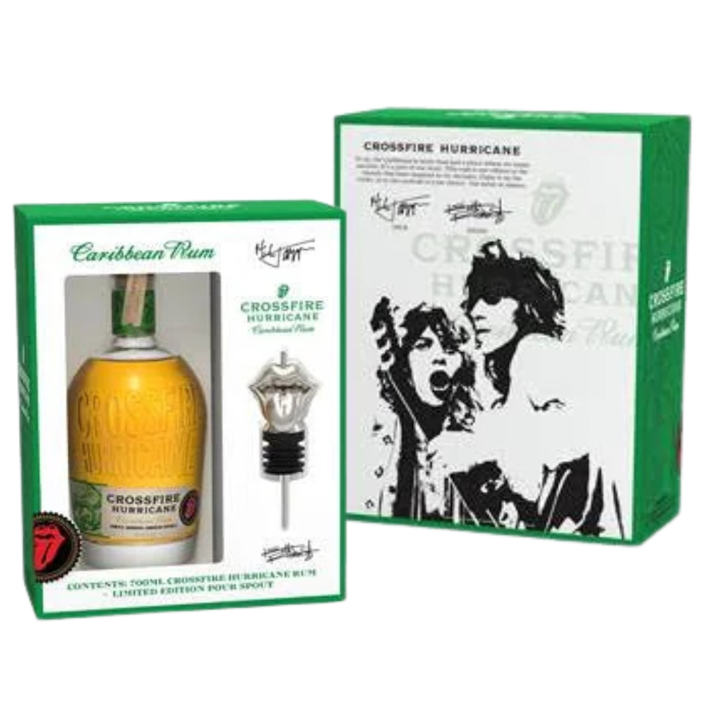 Crossfire Hurricane Rum Rolling Stones Limited Gift Edition