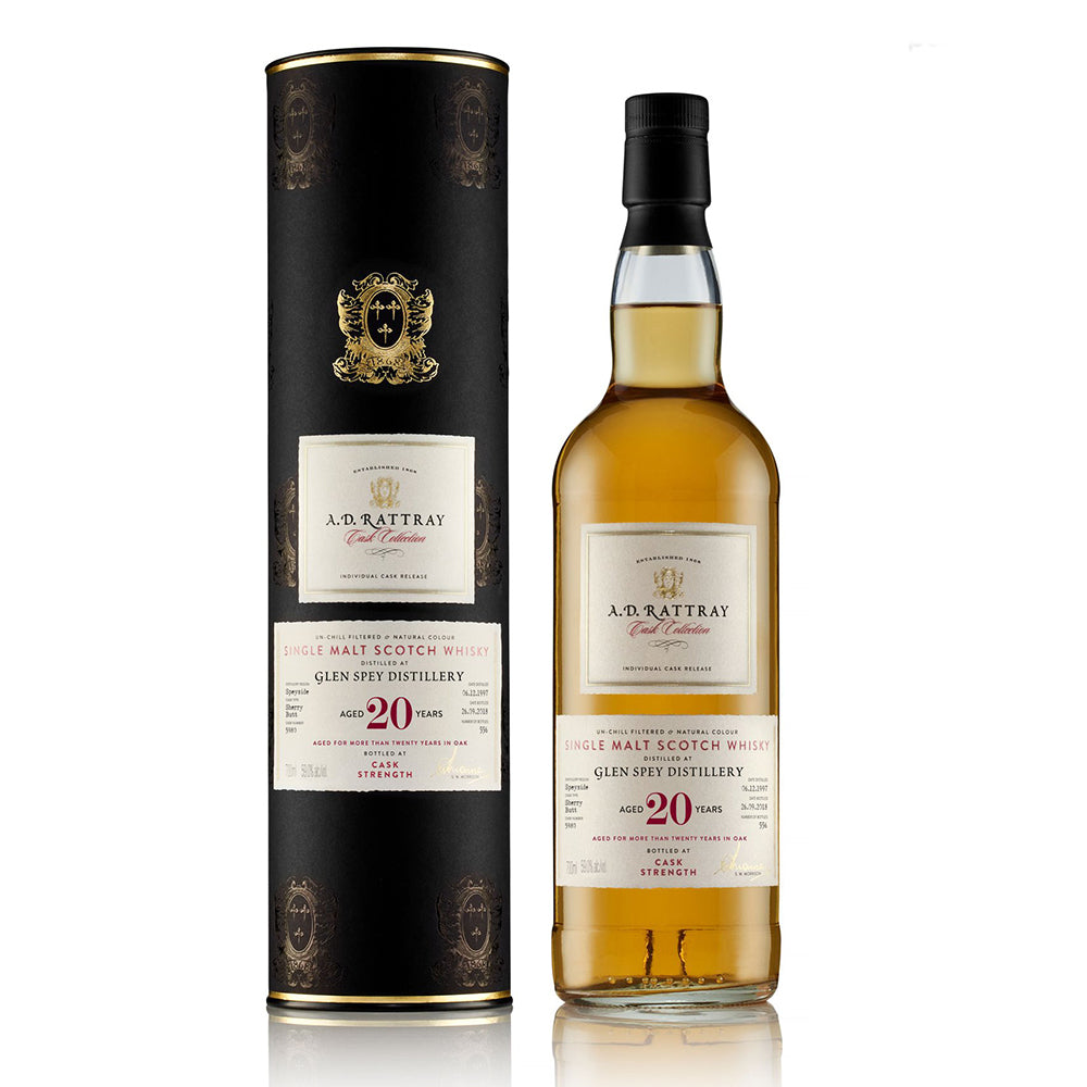 A.D. Rattray Glen Spey 20 Year Old 1997 (cask 5980) – Cask Collection ﻿