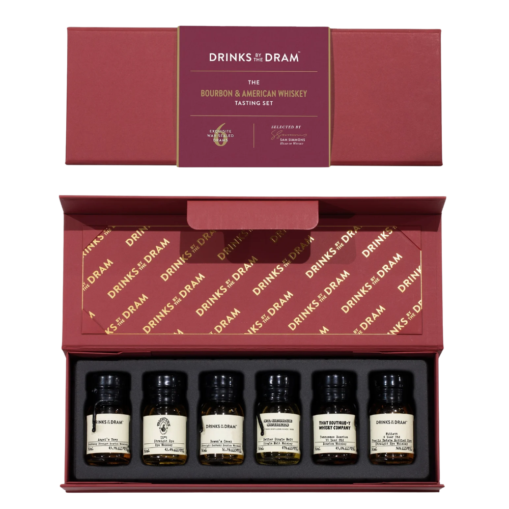 Drinks by the Dram The Bourbon & American Whisky Tasting Set