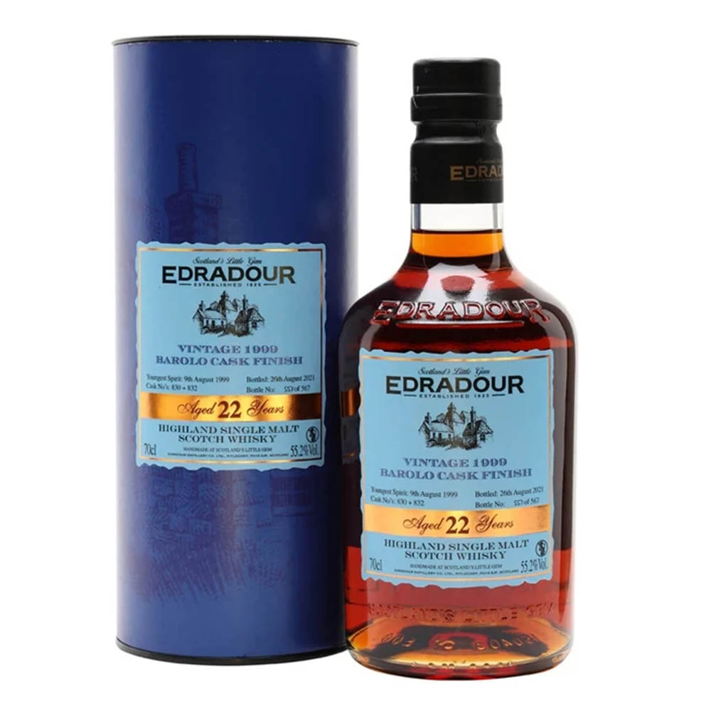 Edradour 1999 22 Year Old Barolo Finish Highland Single Malt