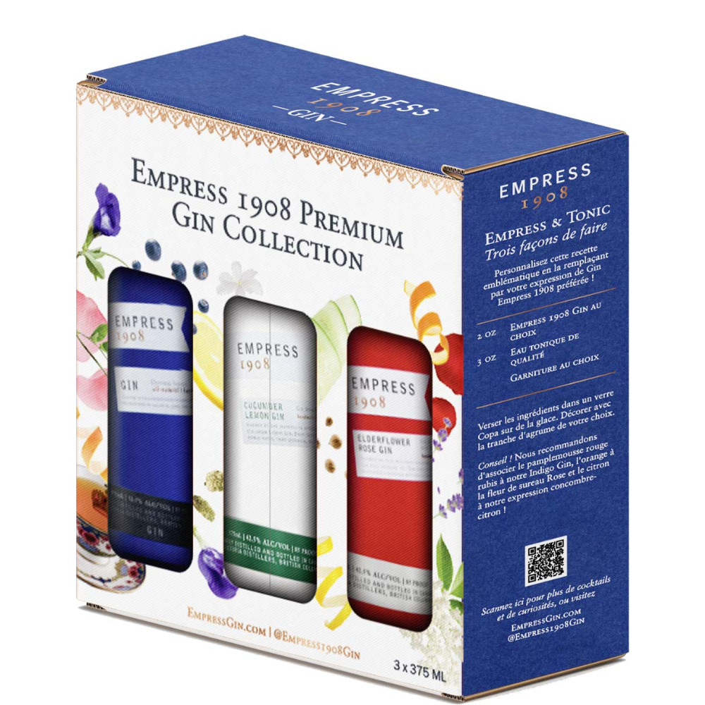 Empress Gin Premium Collection Set 3x375mL