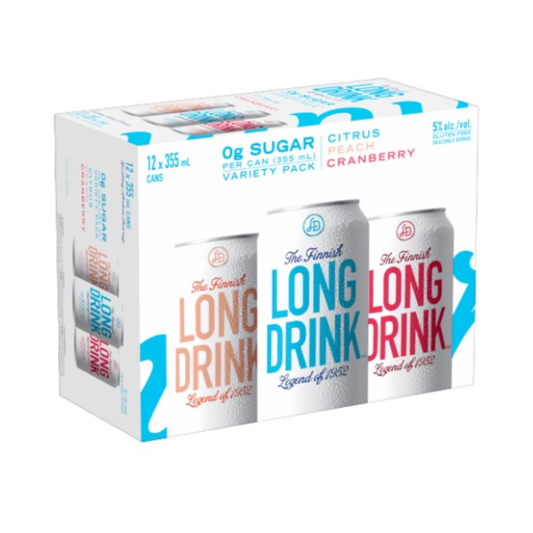 Finnish Long Drink Zero Sugar Mix Pack