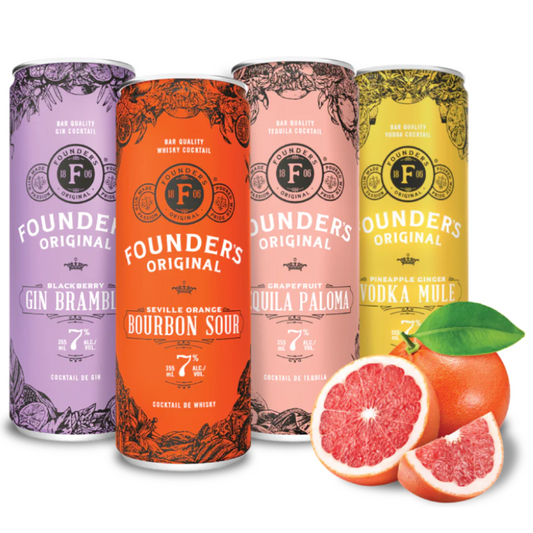 Founder's Original Ultimate Cocktail Box 8 x 355ml