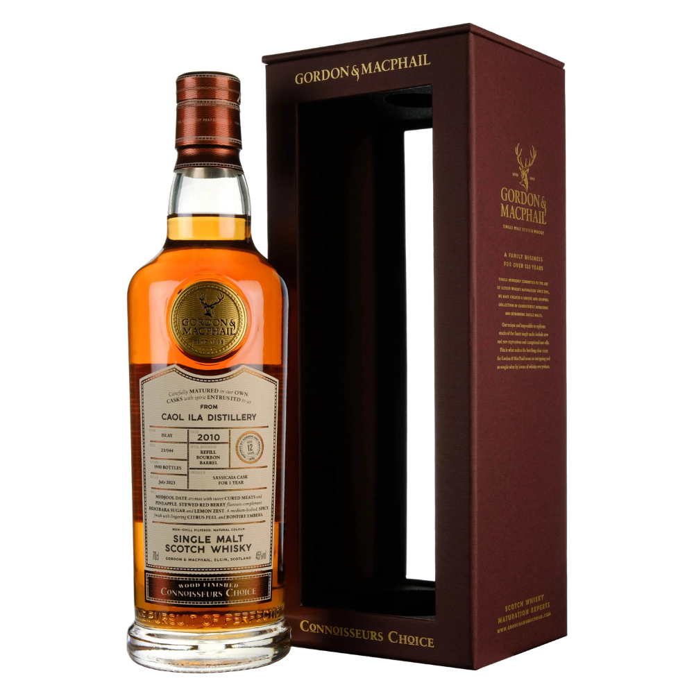 G&M Connoisseur's Choice Caol Ila 10 Year Old Sassicaia