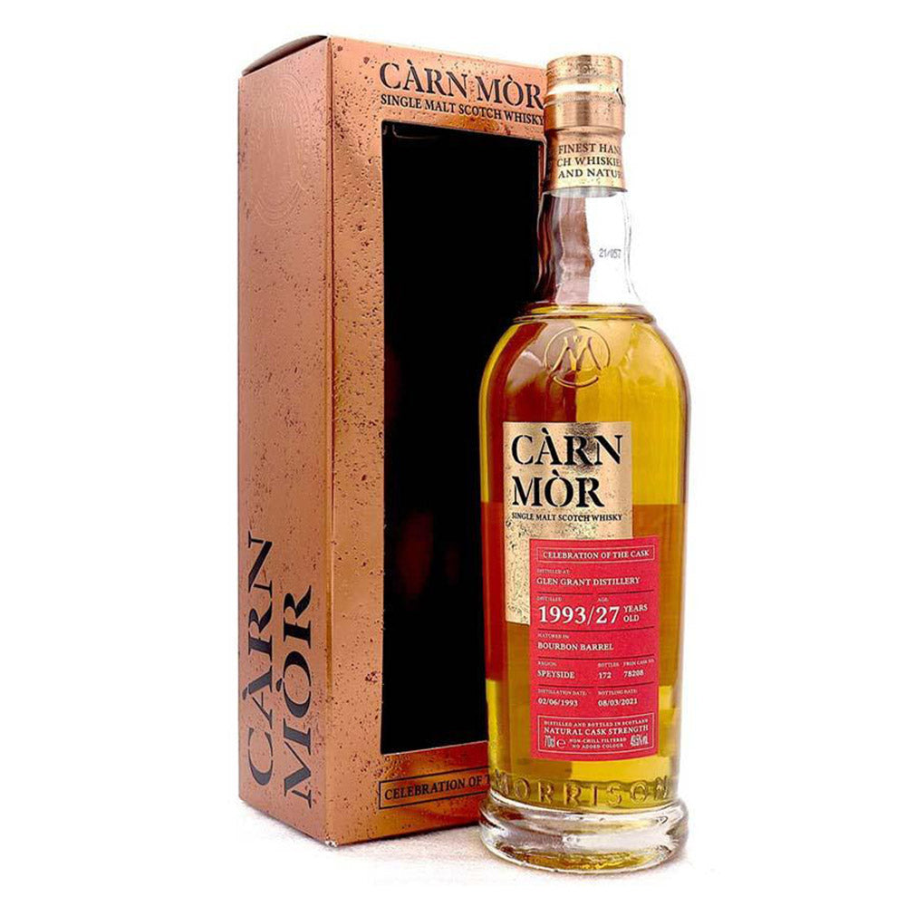 Glen Grant 27 Year Old 1993 Carn Mor Celebration Of The Cask