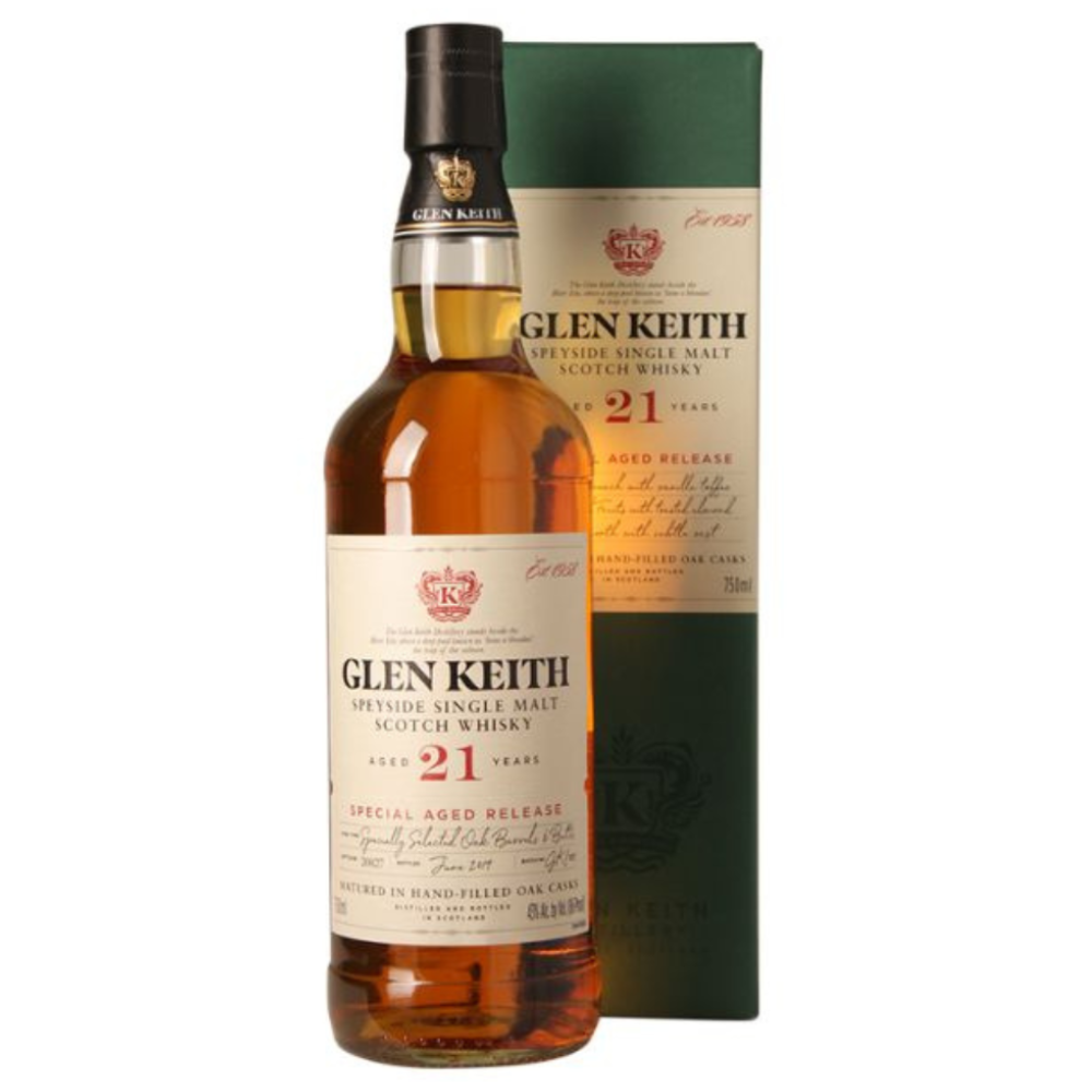 Glen Keith 21 Year Old Speyside Single Malt