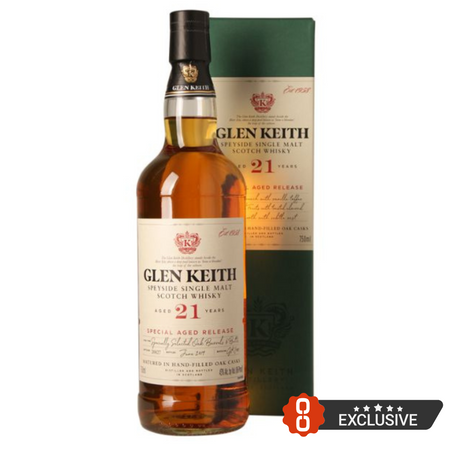 Glen Keith 21 Year Old Speyside Single Malt Glen Keith 21 Year Old Speyside Single Malt