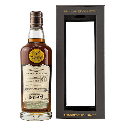 Glentauchers 27 years old 1993/2021 G&M Connoisseurs Choice Cask Strength