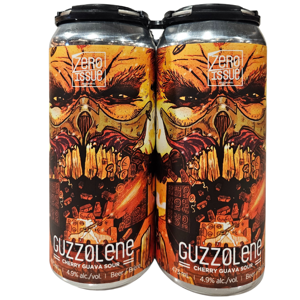 Zero Issue Brewing Guzzolene Cherry Guava Sour 4 x 473ml – Craft ...