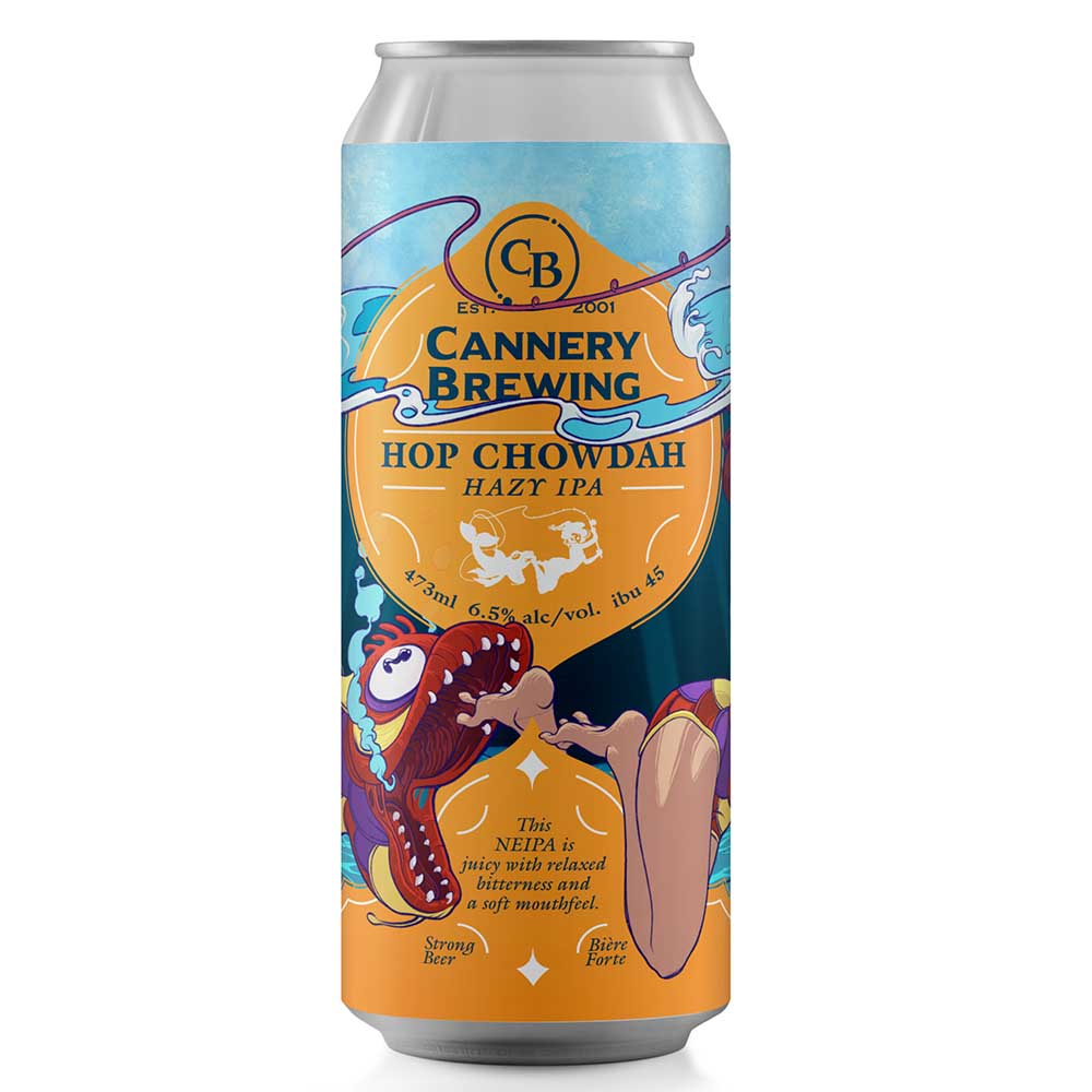 Cannery Brewing Hop Chowdah NEIPA 4PK