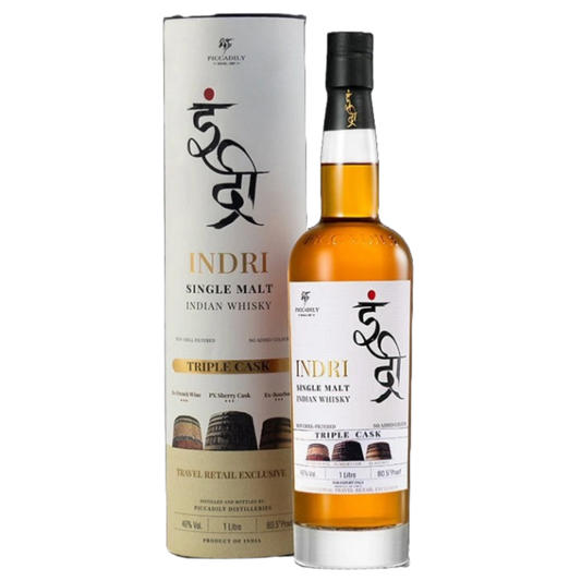 Indri Triple Cask Travel Exclusive 1L