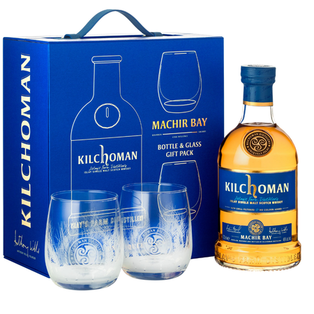 Kilchoman Machir Bay Gift Pack with Two Tumblers