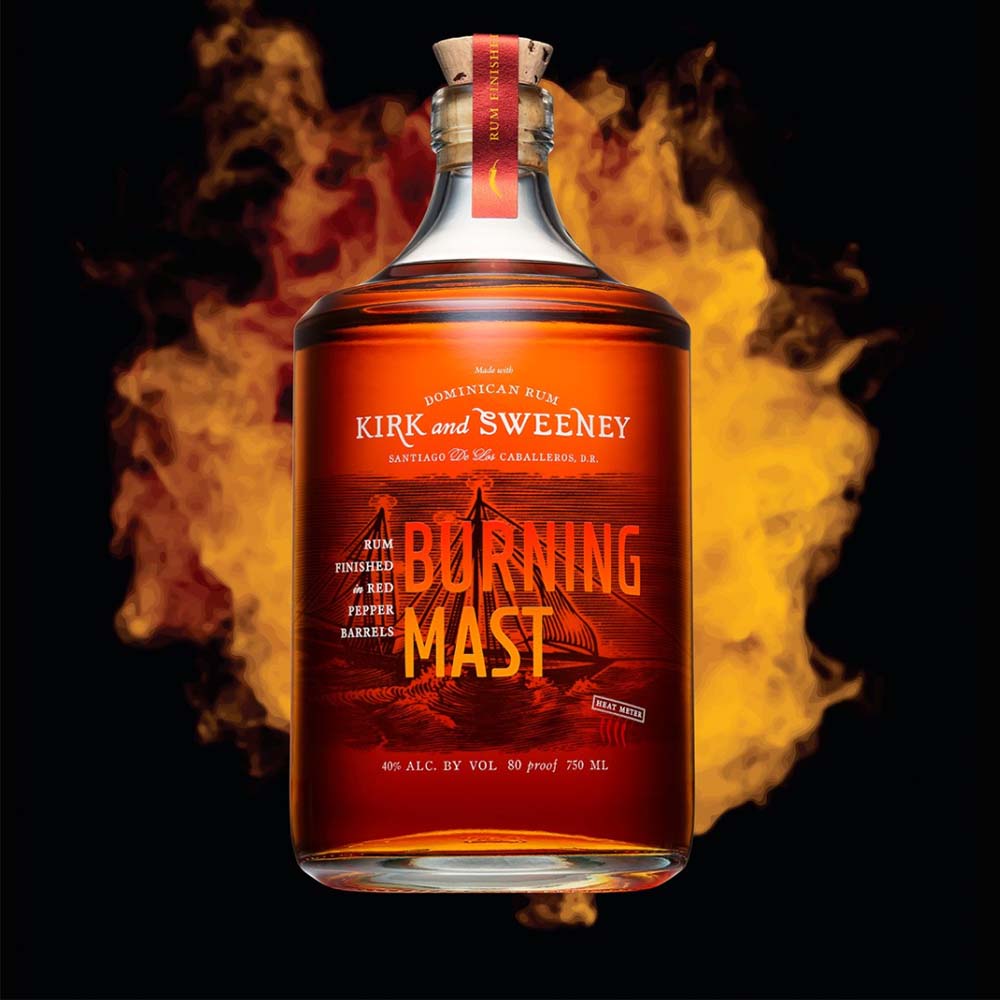 Kirk and Sweeney Burning Mast Rum