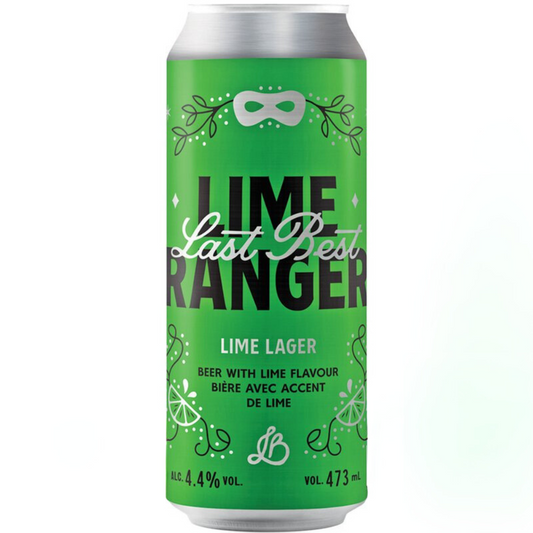 Last Best Lime Ranger Lime Lager 4 x 473ml (DISC)