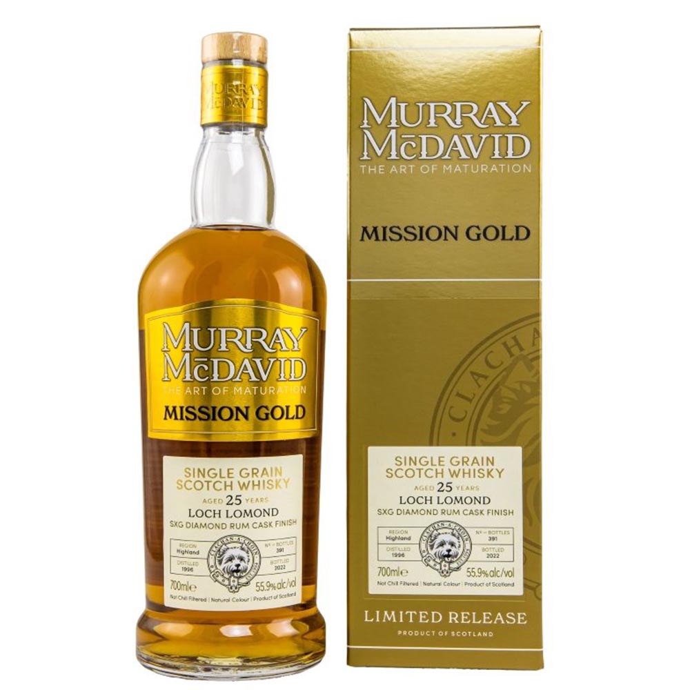 Loch Lomond 25 Year Old 1996 – Mission Gold (Murray McDavid) Whisky
