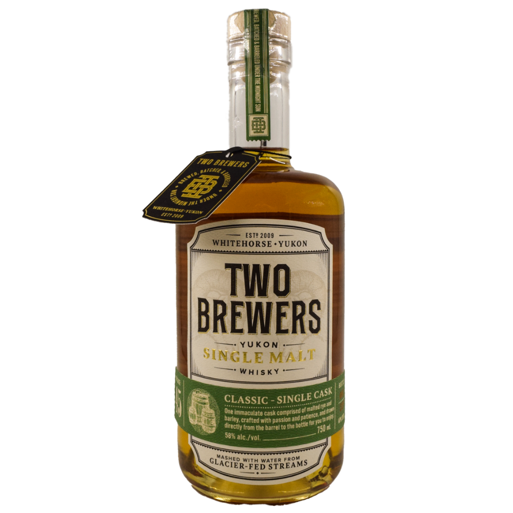 Yukon Single Malt Two Brewers Release 45 Single Cask