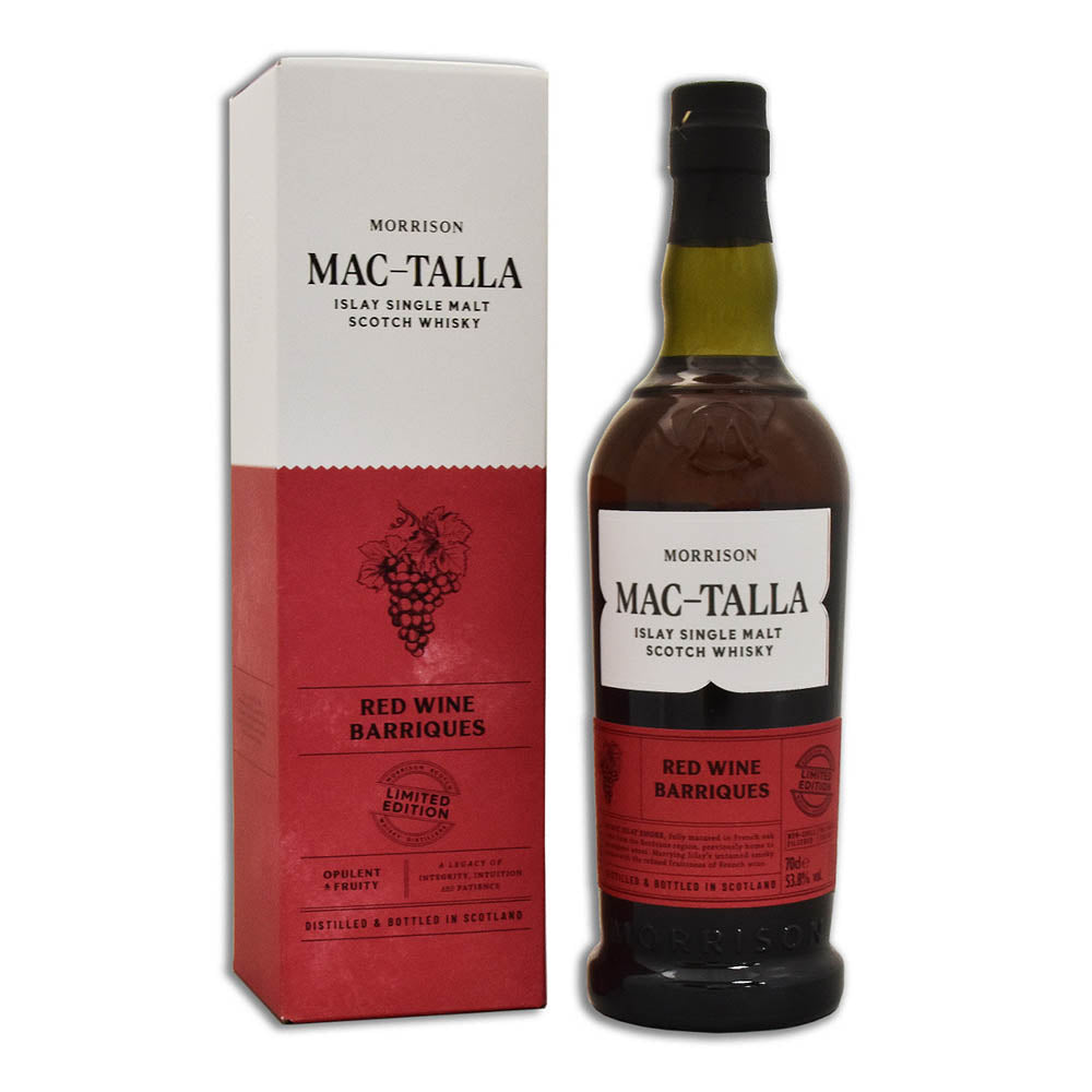 Mac-Talla Limited Edition Red Wine Barriques Cask Whisky