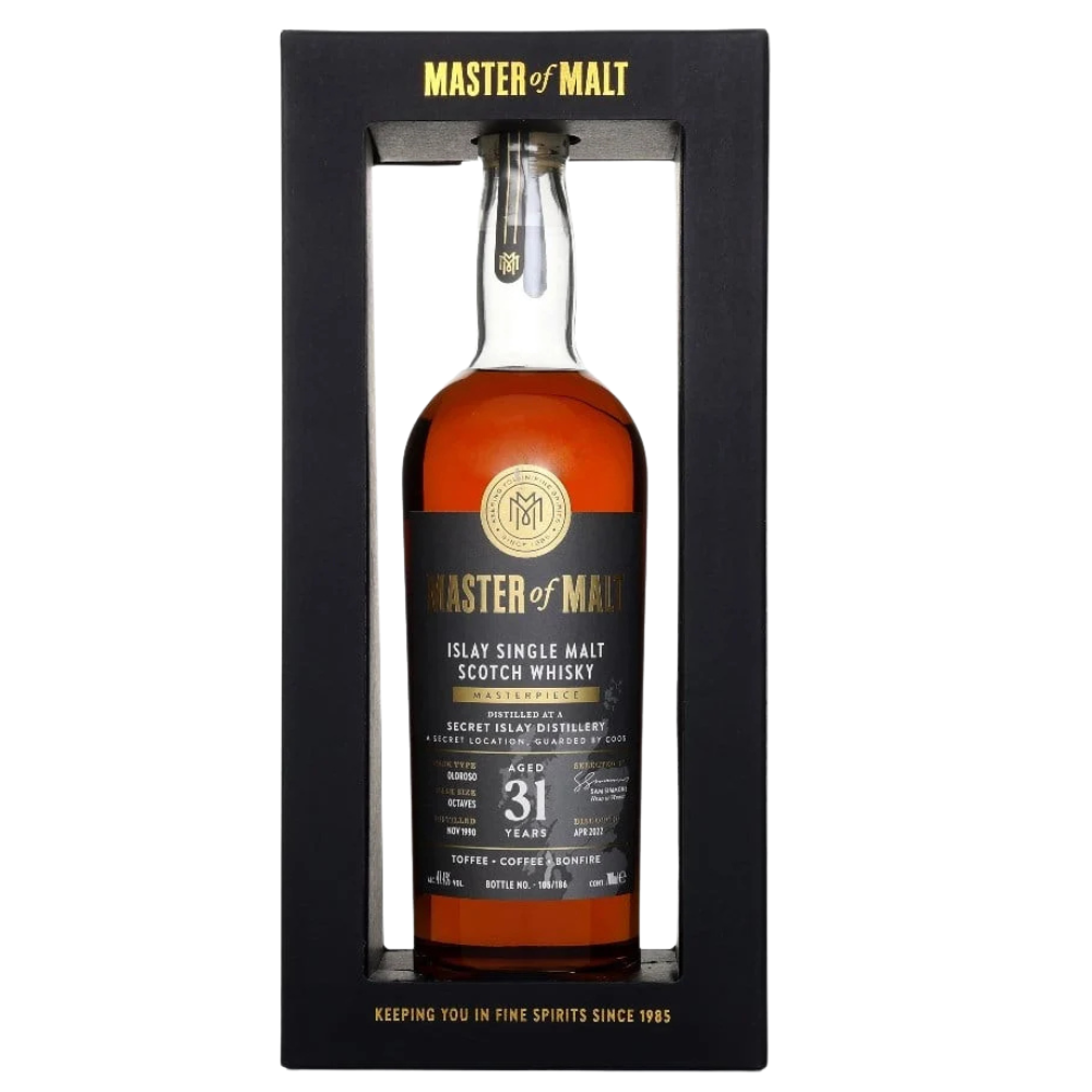 Master of Malt A Secret Islay Distillery 31 Year Old 1990
