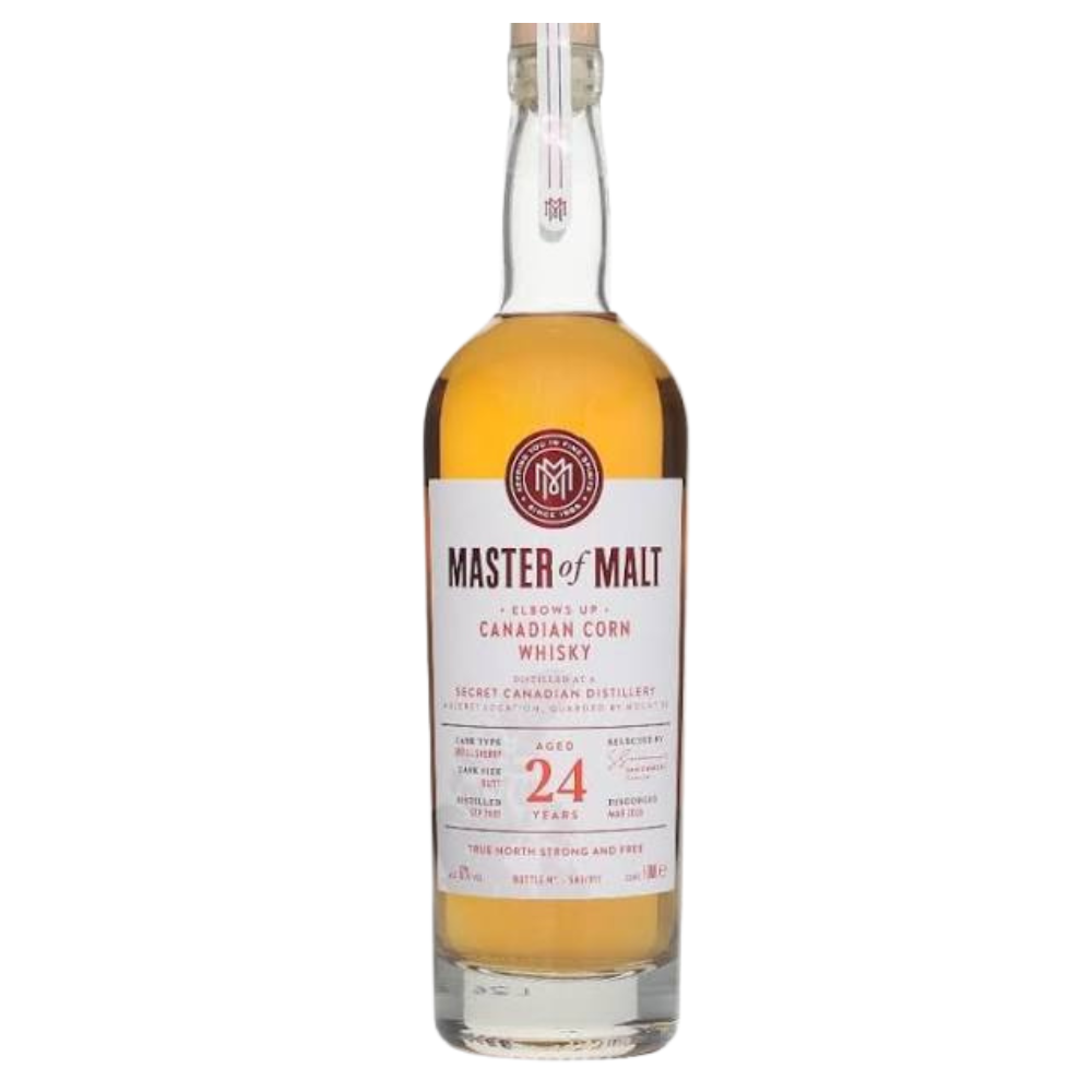 Master of Malt Elbows Up Canadian Whisky 24 Year Old