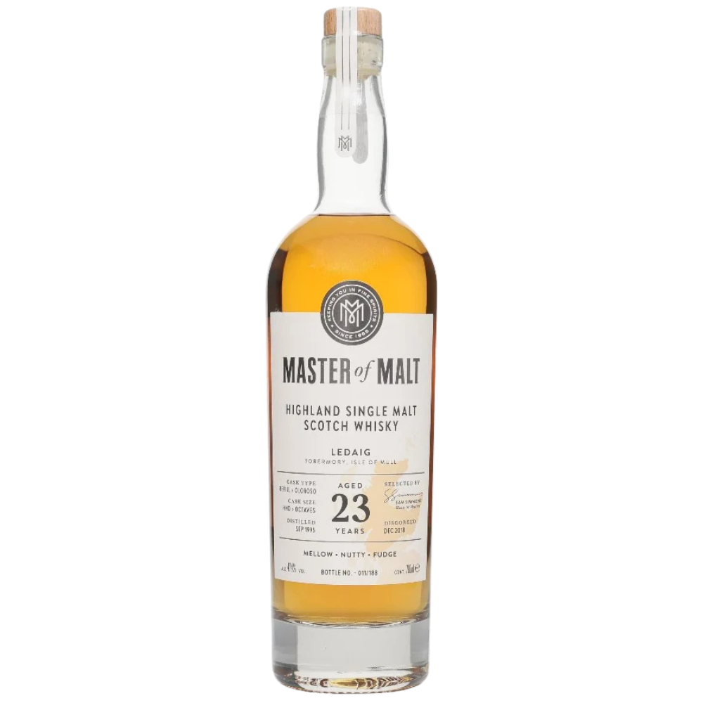 Master of Malt Ledaig 23 Year Old 1995
