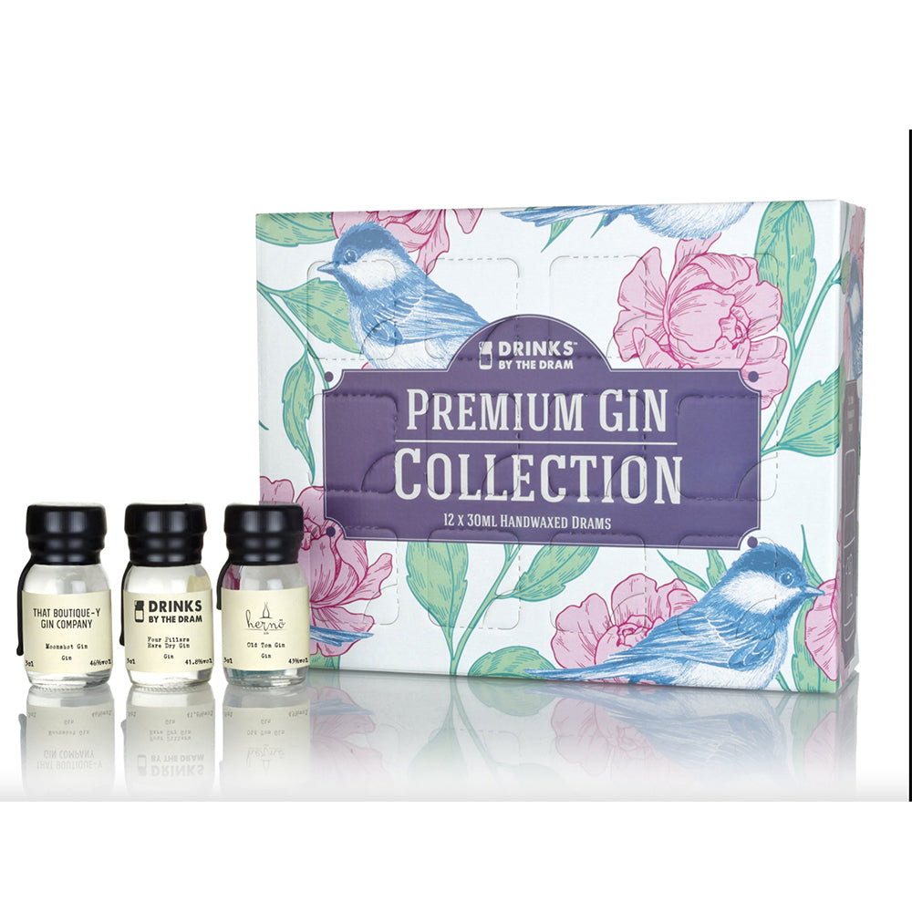 Premium Gin Collection-Drinks By The Dram (12 x 30 ml)