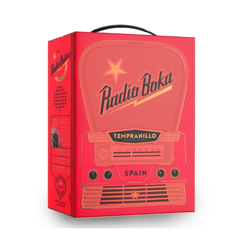 Radio Boka Tempranillo 3L Bib